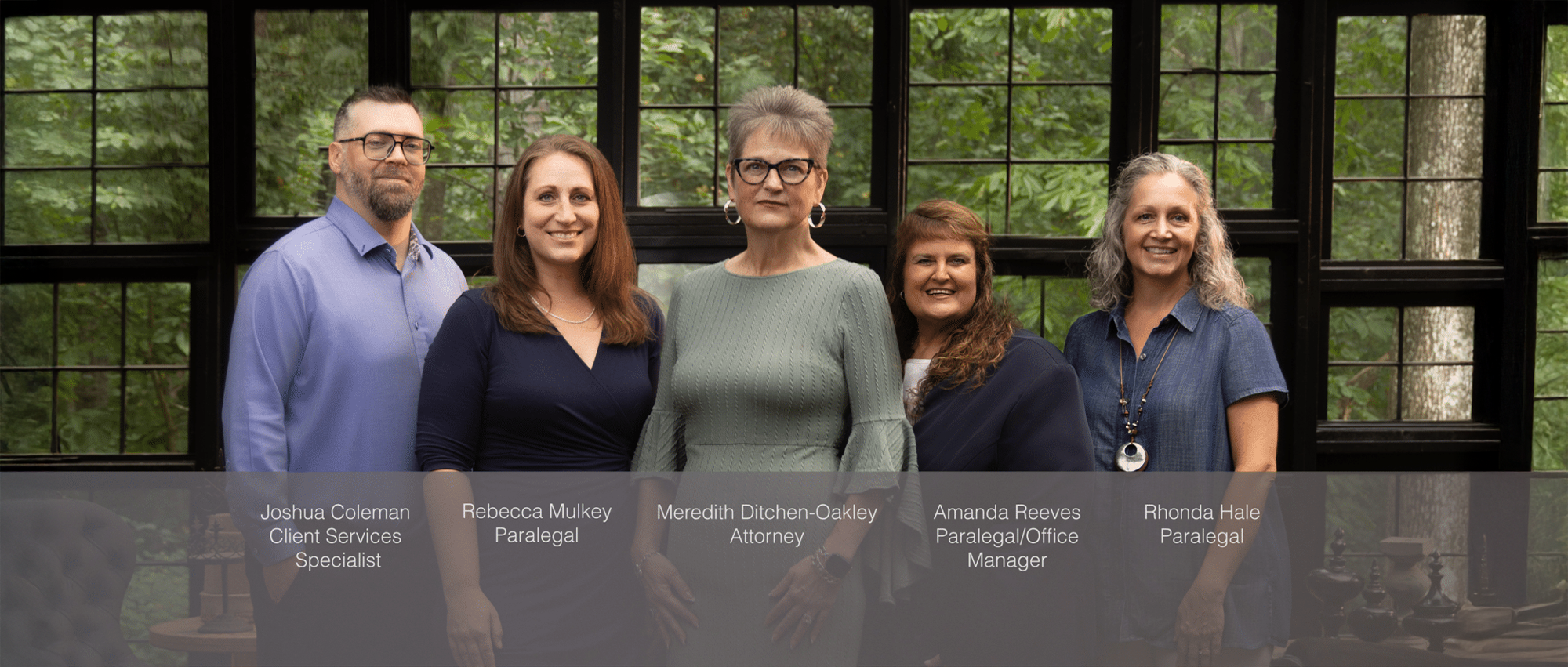 Group Photo of professionals at Meredith W. Ditchen-Oakley, P.C.